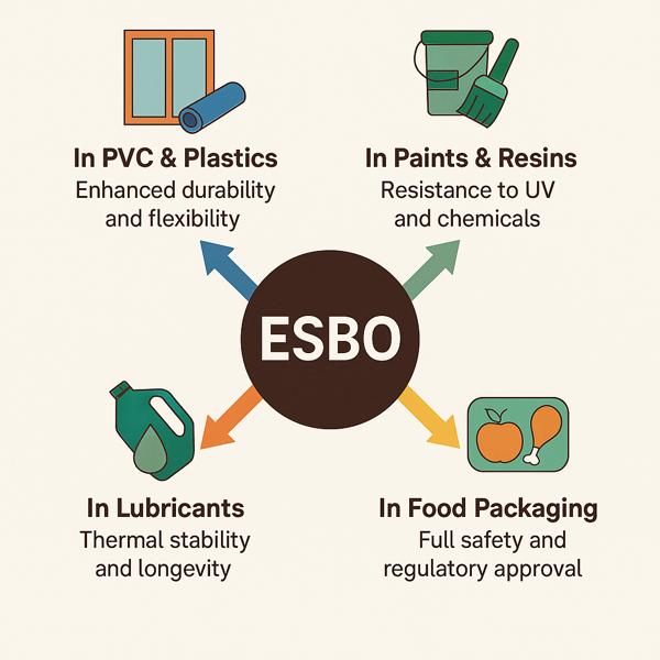 کاربردهای صنعتی روغن ESBO